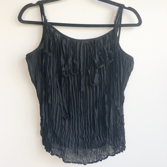 Vintage Simon Chang Set : Tassel Tank Top & Skirt - Picture 2 of 15